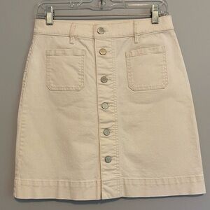 LOFT Jean Skirt - Size 2P